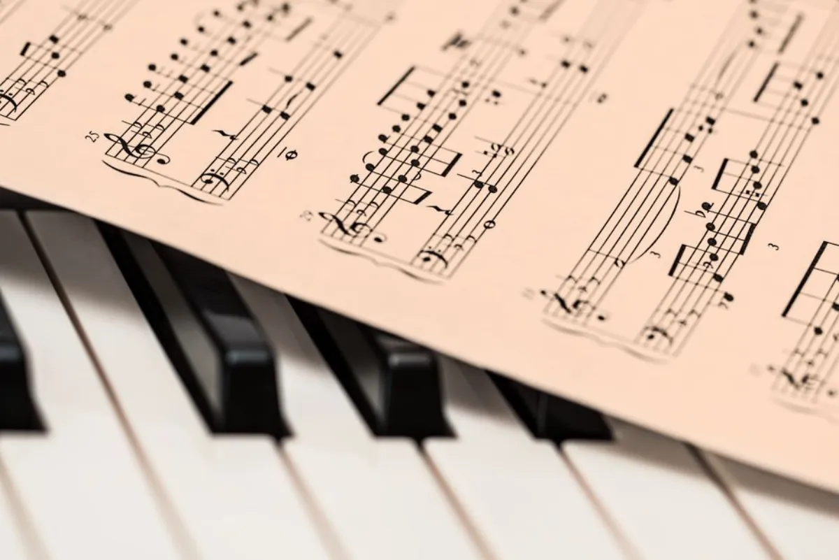 piano notebook
